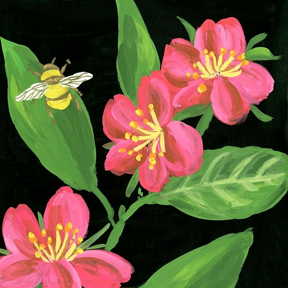 Spring Bees I Poster Print - Melissa Wang-VARPDX141661D Image 1