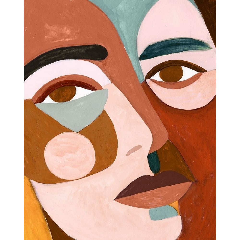 Geo Face III Poster Print - Victoria Borges-VARPDX142046GG Image 1