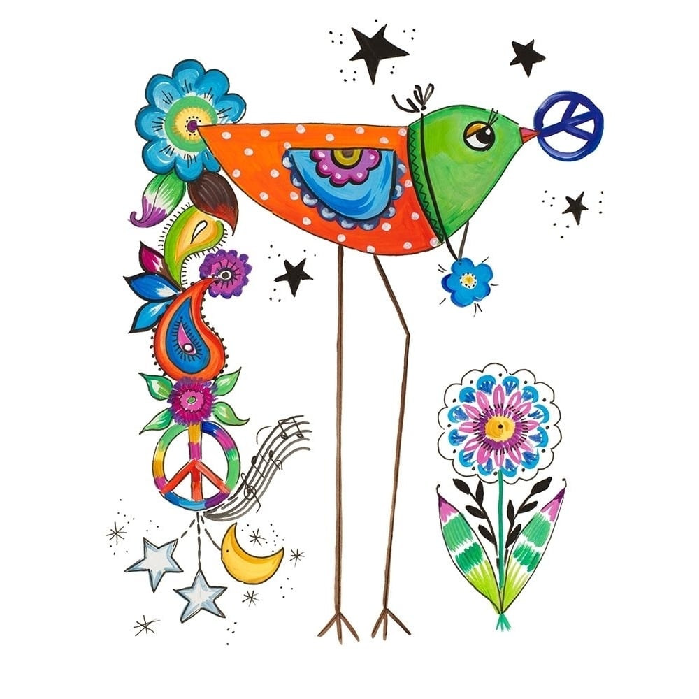 Stand Tall Bird II by Ani Del Sol-VARPDX14218 Image 1