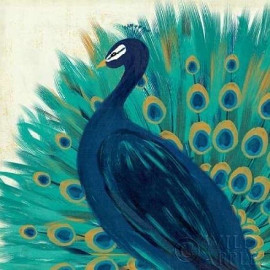 Proud as a Peacock II Poster Print by Veronique Charron-VARPDX14234 Image 1