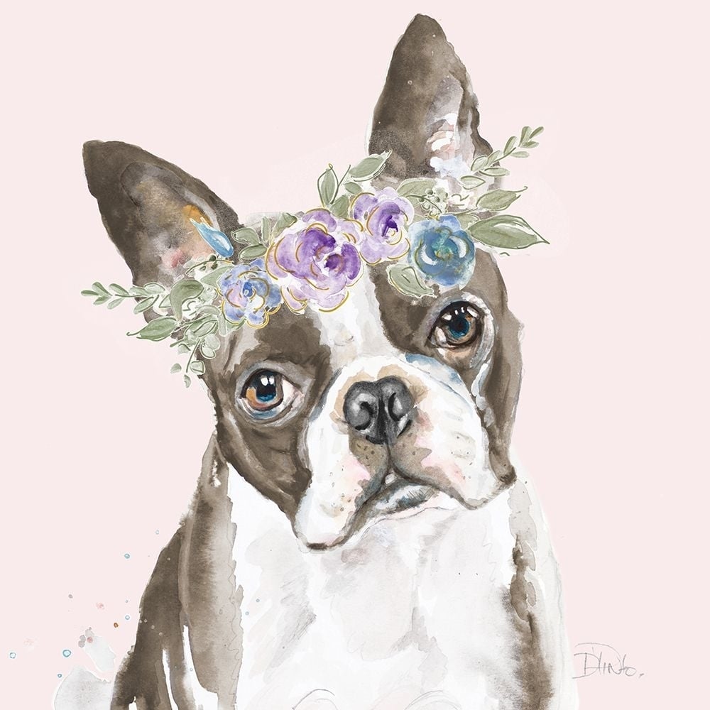 Flower Crown Pet III Poster Print - Patricia Pinto-VARPDX14269HA Image 1