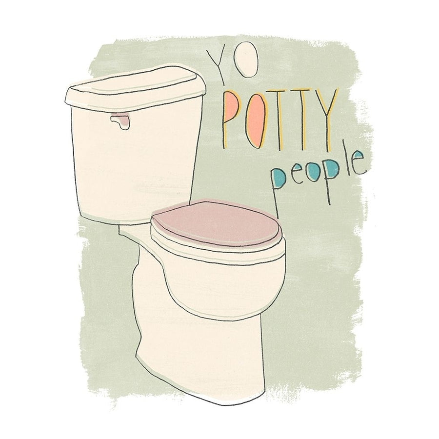 Potty Pun IV Poster Print - June Erica Vess-VARPDX142865D Image 1