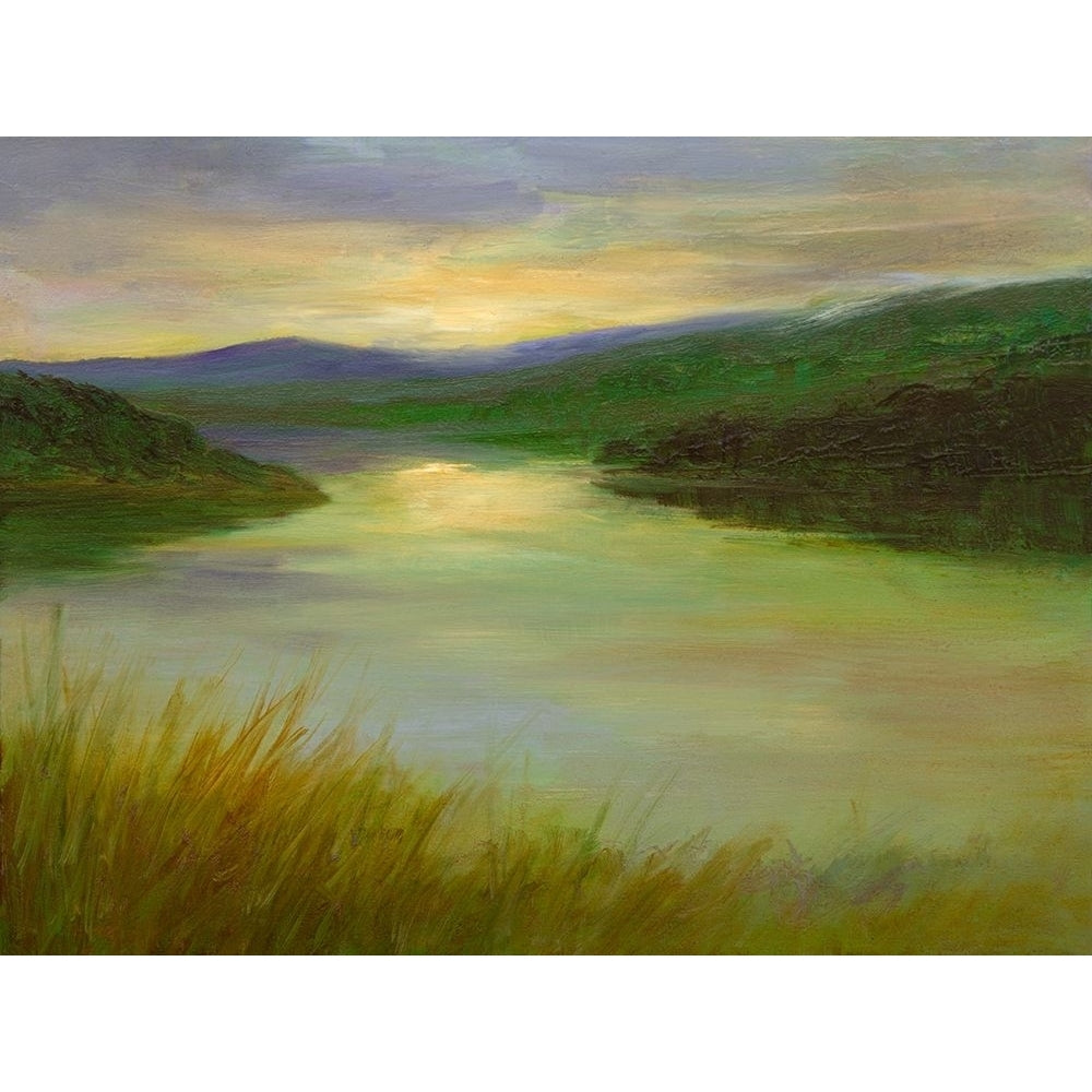 Still Waters at Sunset Poster Print - Sheila Finch-VARPDX142881FN Image 1