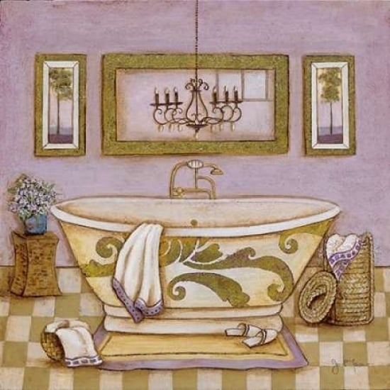 Lavender Bath I Poster Print by Tava Studios-VARPDX14336 Image 2