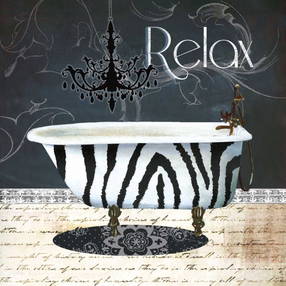 Relax Poster Print by Carol Robinson-VARPDX14373 Image 1