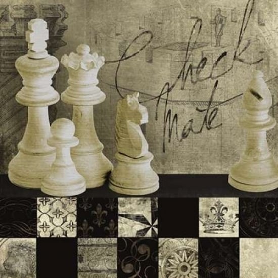 Checkmate Poster Print by Katrina Craven-VARPDX14392 Image 1