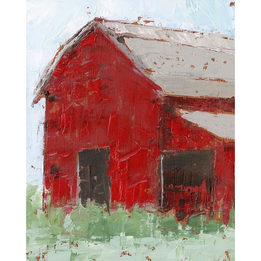 Big Red Barn II Poster Print - Ethan Harper-VARPDX143998Z Image 1