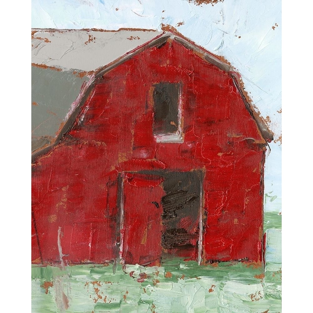 Big Red Barn I Poster Print - Ethan Harper-VARPDX143997Z Image 1