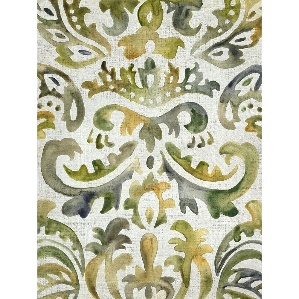 Verdant Damask III Poster Print - Chariklia Zarris-VARPDX144053Z Image 1