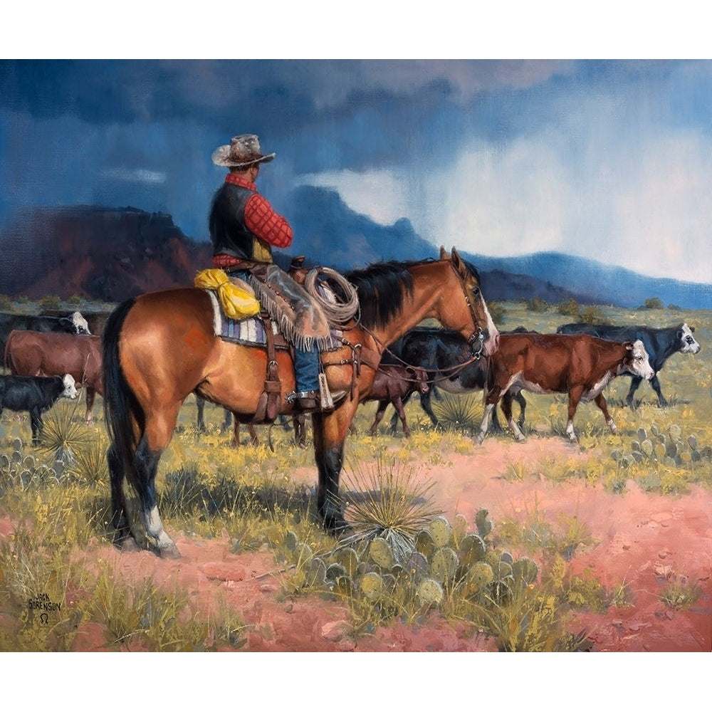 Twenty Years in the Saddle Poster Print - Jack Sorenson-VARPDX144169Z Image 1