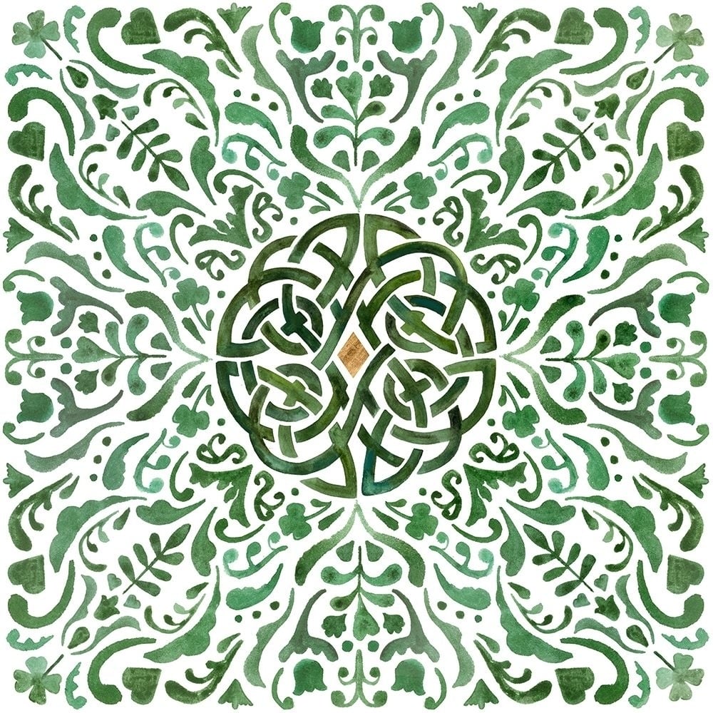 Celtic Knot II Poster Print - Victoria Borges-VARPDX144203D Image 1