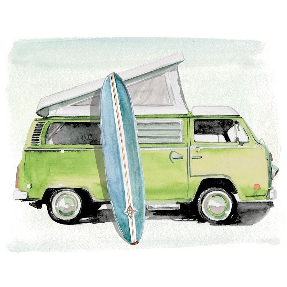 Surf Wagon I Poster Print - Jennifer Paxton Parker-VARPDX144423Z Image 1