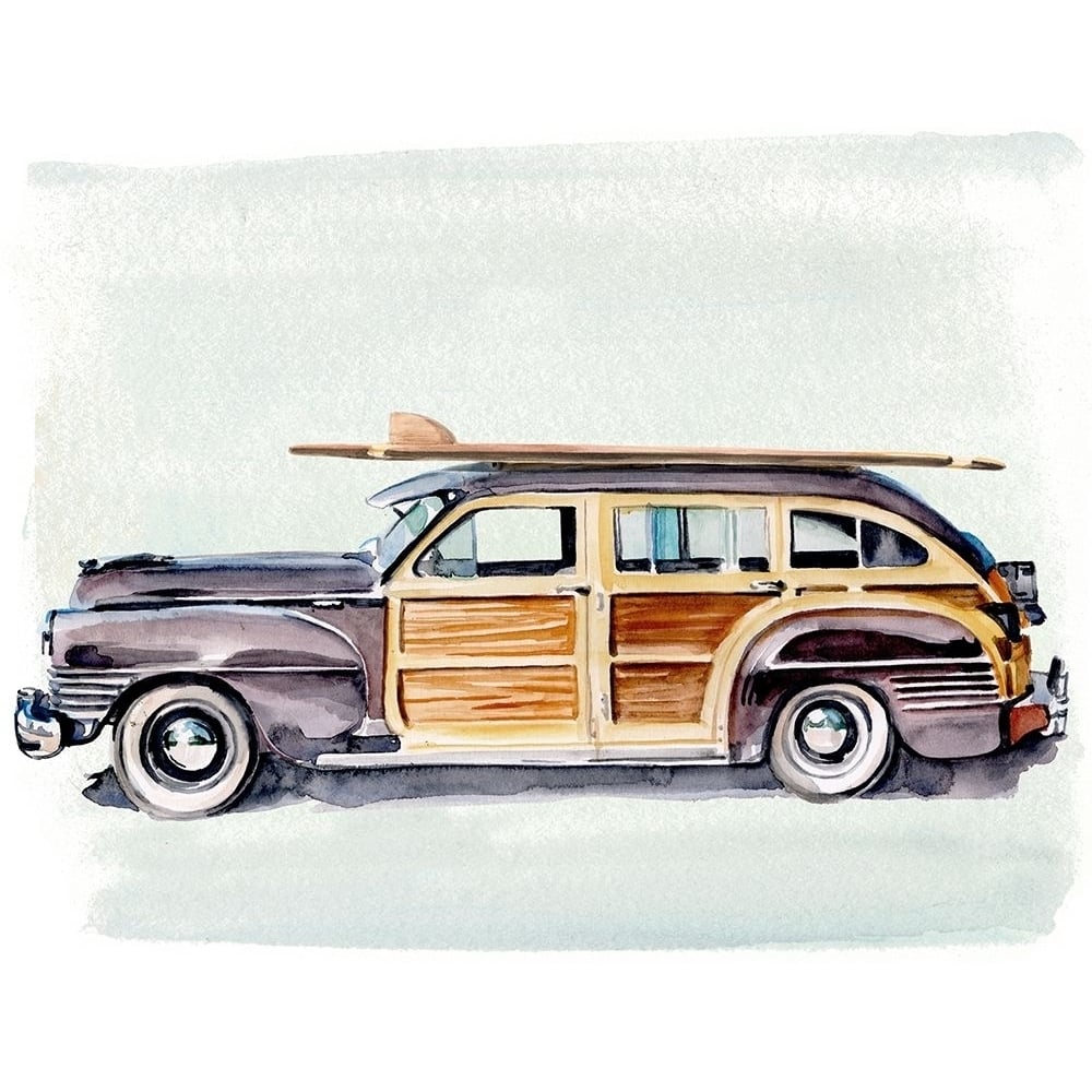 Surf Wagon II Poster Print - Jennifer Paxton Parker-VARPDX144424Z Image 1