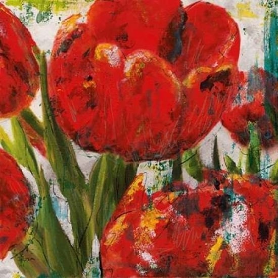 Painted Tulips II Poster Print by Katrina Craven-VARPDX14529 Image 1