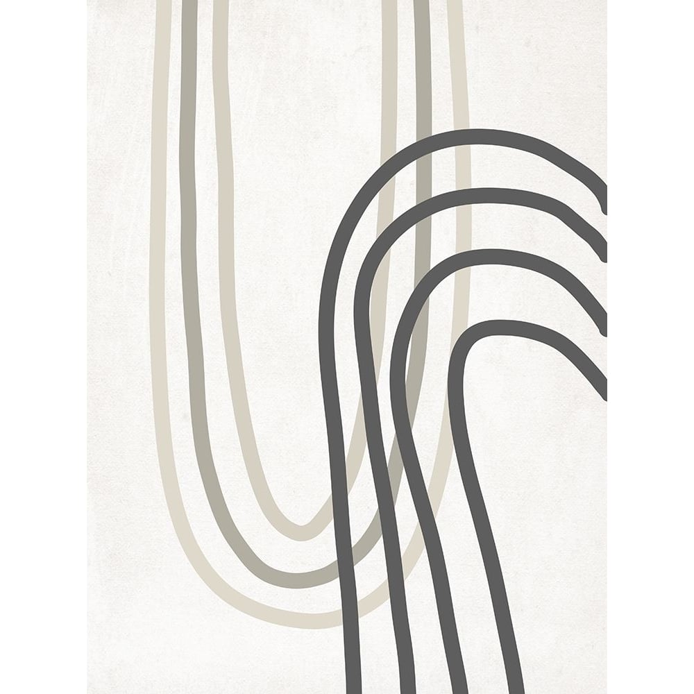 Neutral Curve Lines Poster Print - SD Graphics Studio-VARPDX14533J Image 1