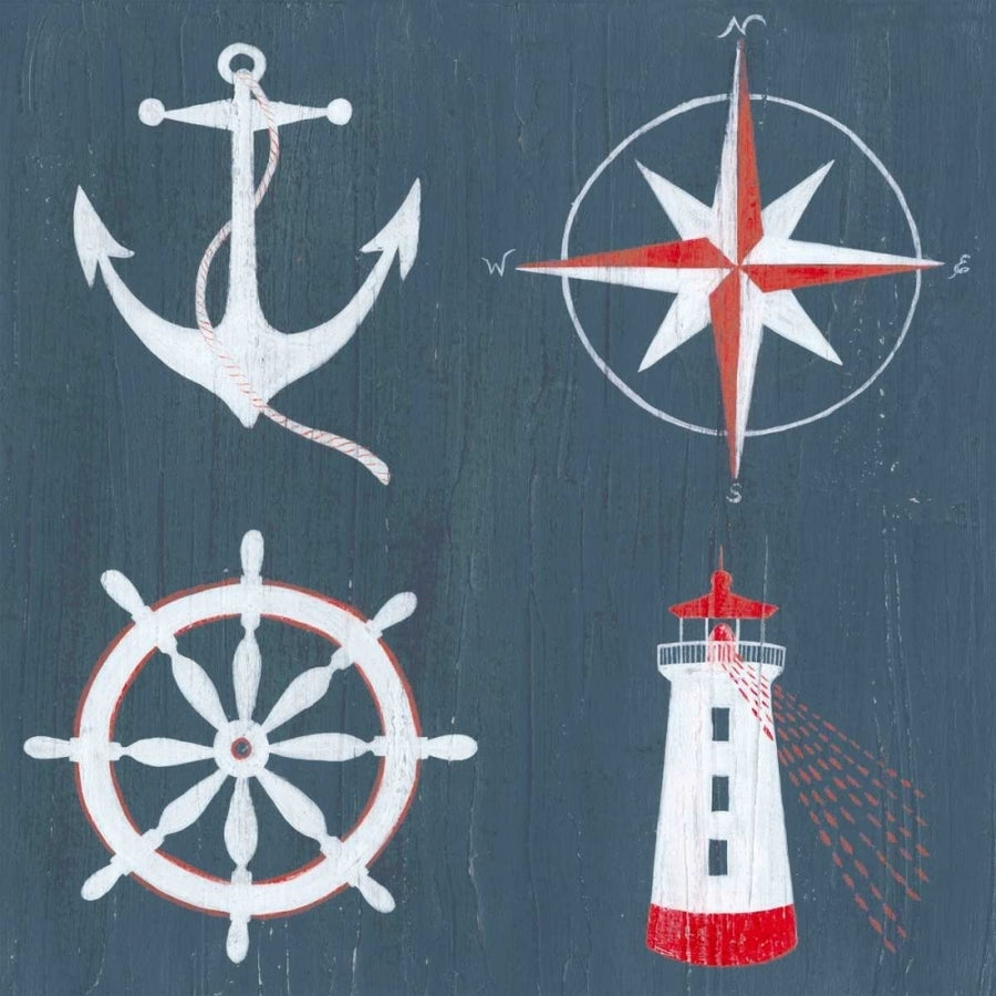 Nautical Quadrant I Poster Print - Grace Popp-VARPDX145373D Image 1