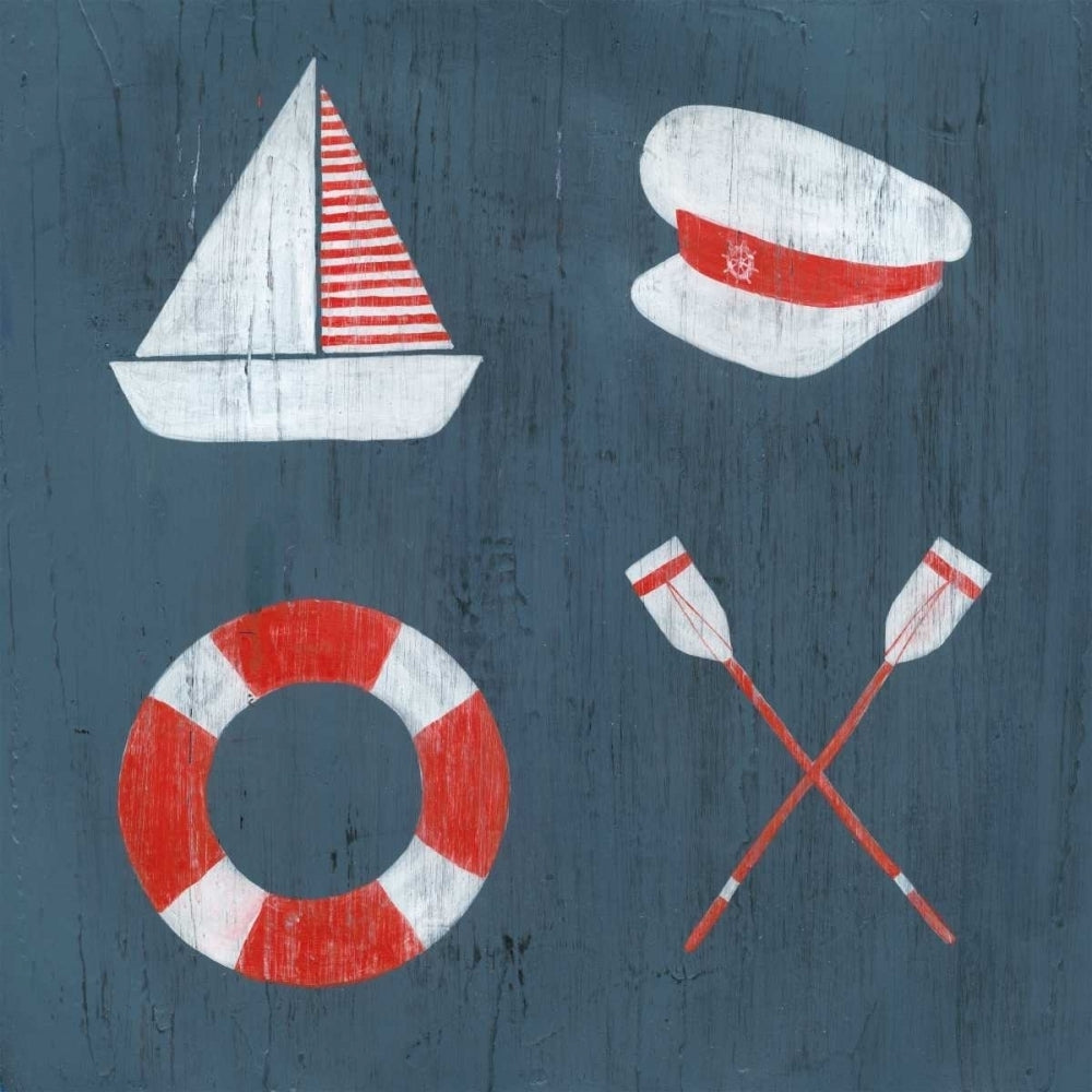 Nautical Quadrant II Poster Print - Grace Popp-VARPDX145374D Image 1