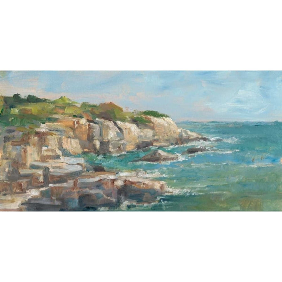 Impasto Ocean View I Poster Print - Ethan Harper-VARPDX145995FN Image 1