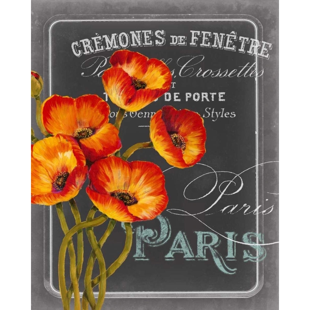 Chalkboard Paris III Poster Print - W Studio-VARPDX146244GG Image 1