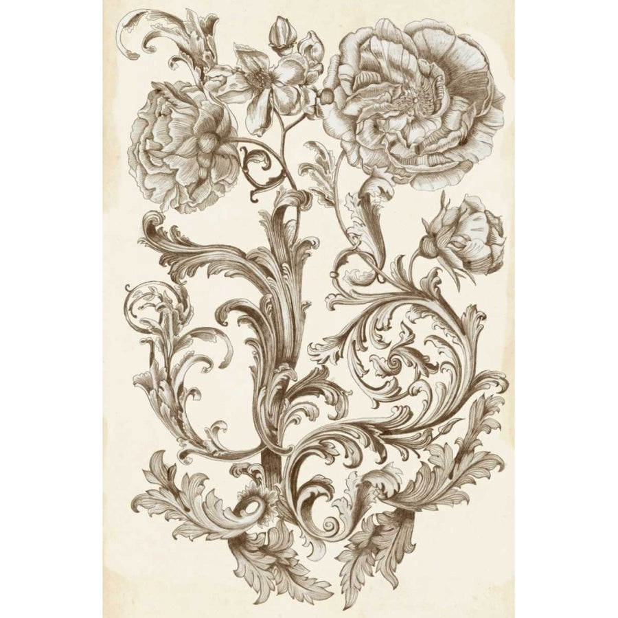 Flora and Filigree I Poster Print - Naomi McCavitt-VARPDX146608Z Image 1