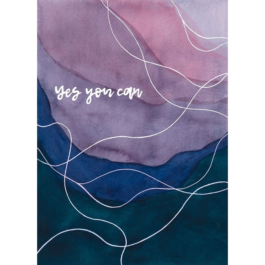 Yes You Can Poster Print by Amaya Amaya-VARPDX14714F Image 1