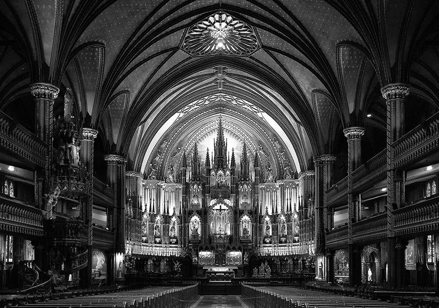 Notre-Dame Basilica Of Montreal Poster Print - C.S. Tjandra-VARPDX1472492 Image 1