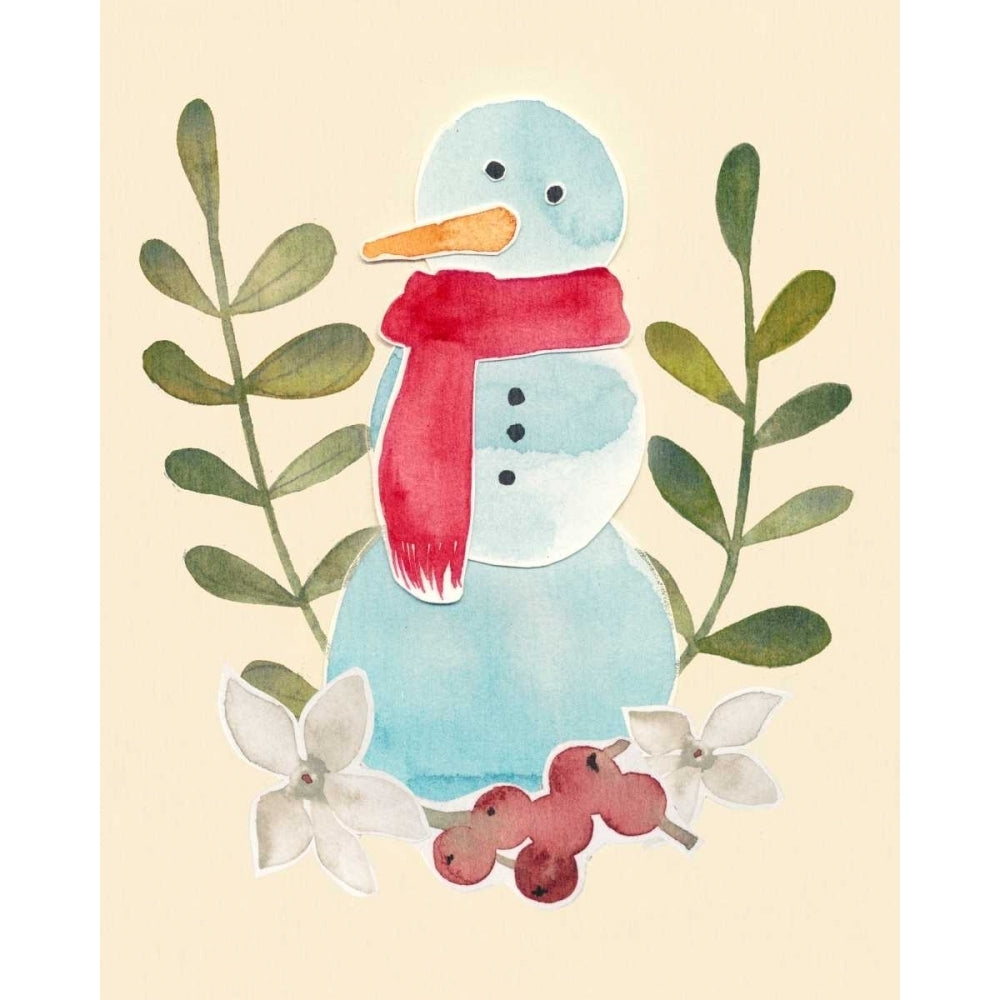 Snowman Cut-out I Poster Print - Grace Popp-VARPDX147289D Image 1