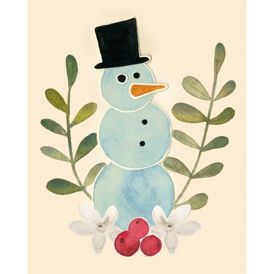 Snowman Cut-out II Poster Print - Grace Popp-VARPDX147290D Image 1