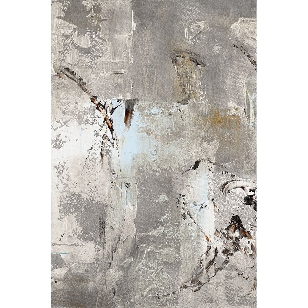 Silver Textured Space I Poster Print - Lanie Loreth-VARPDX14731A Image 1