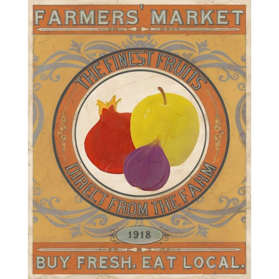 Vintage Produce Sign VIII Poster Print - June Erica Vess-VARPDX147985GG Image 1