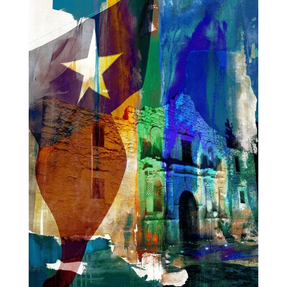 Alamo Flag Poster Print - Sisa Jasper-VARPDX148225Z Image 1