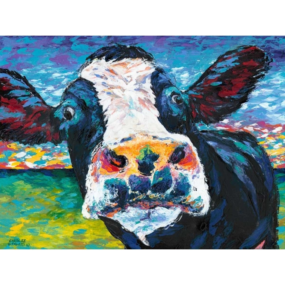 Curious Cow II Poster Print - Carolee Vitaletti-VARPDX148531GG Image 1