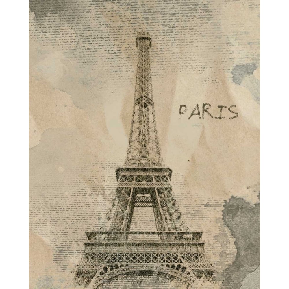 Remembering Paris Poster Print - Irena Orlov-VARPDX148754Z Image 1