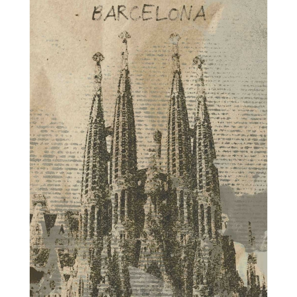 Remembering Barcelona Poster Print - Irena Orlov-VARPDX148755Z Image 1