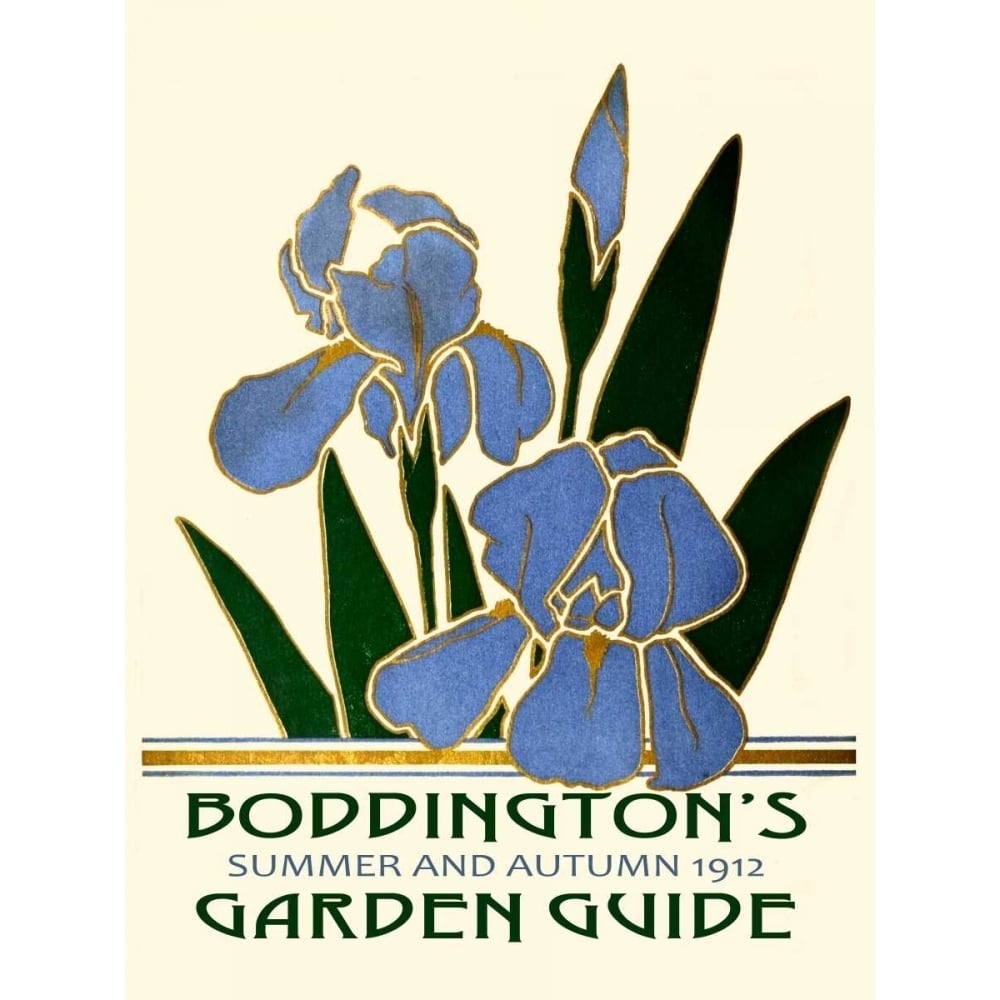 Boddingtons Garden Guide IV Poster Print - Studio Vision-VARPDX148858D Image 1