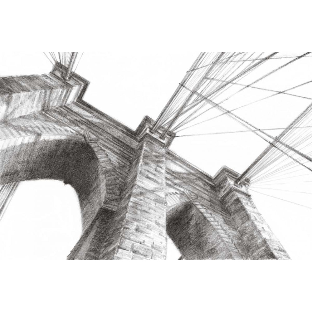 Brooklyn Bridge Panorama Poster Print - Ethan Harper-VARPDX149366Z Image 1