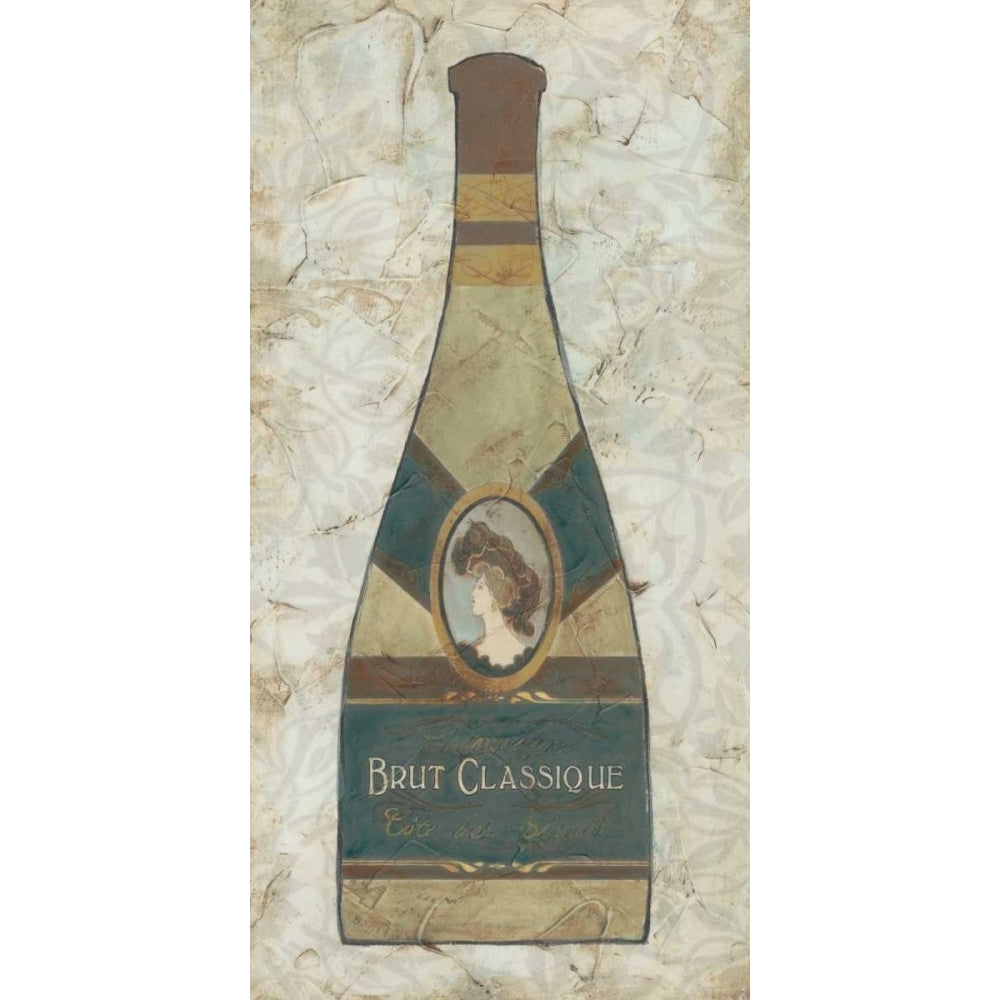 Vintage Champagne I Poster Print - June Erica Vess-VARPDX149447D Image 1