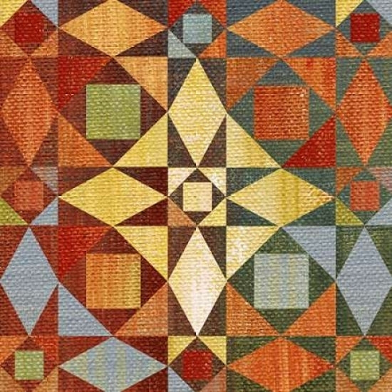 Kaleidoscope Quilt II Poster Print by Katrina Craven-VARPDX14945 Image 1