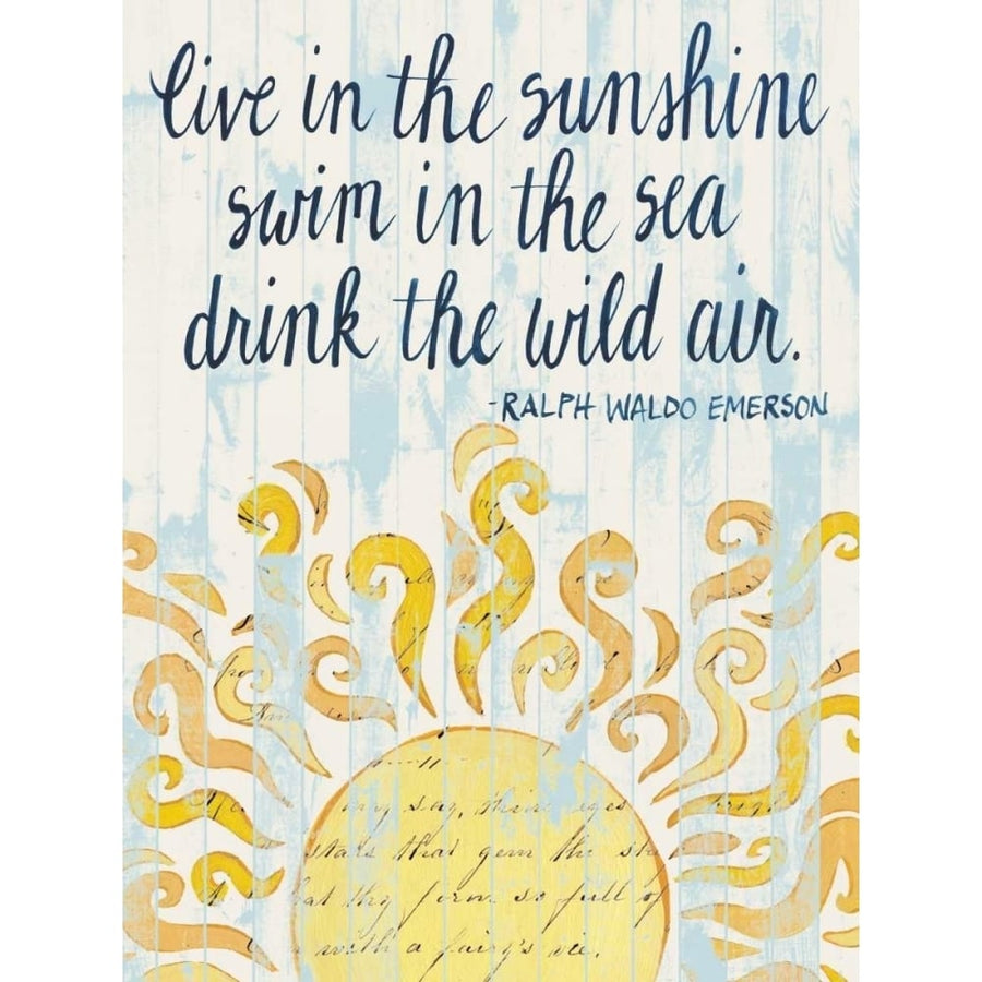 Sunny Day Words I Poster Print - Grace Popp-VARPDX149725D Image 1