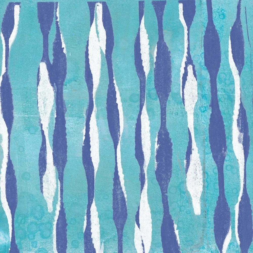 Pattern Waves I Poster Print - Jennifer Goldberger-VARPDX149882D Image 1