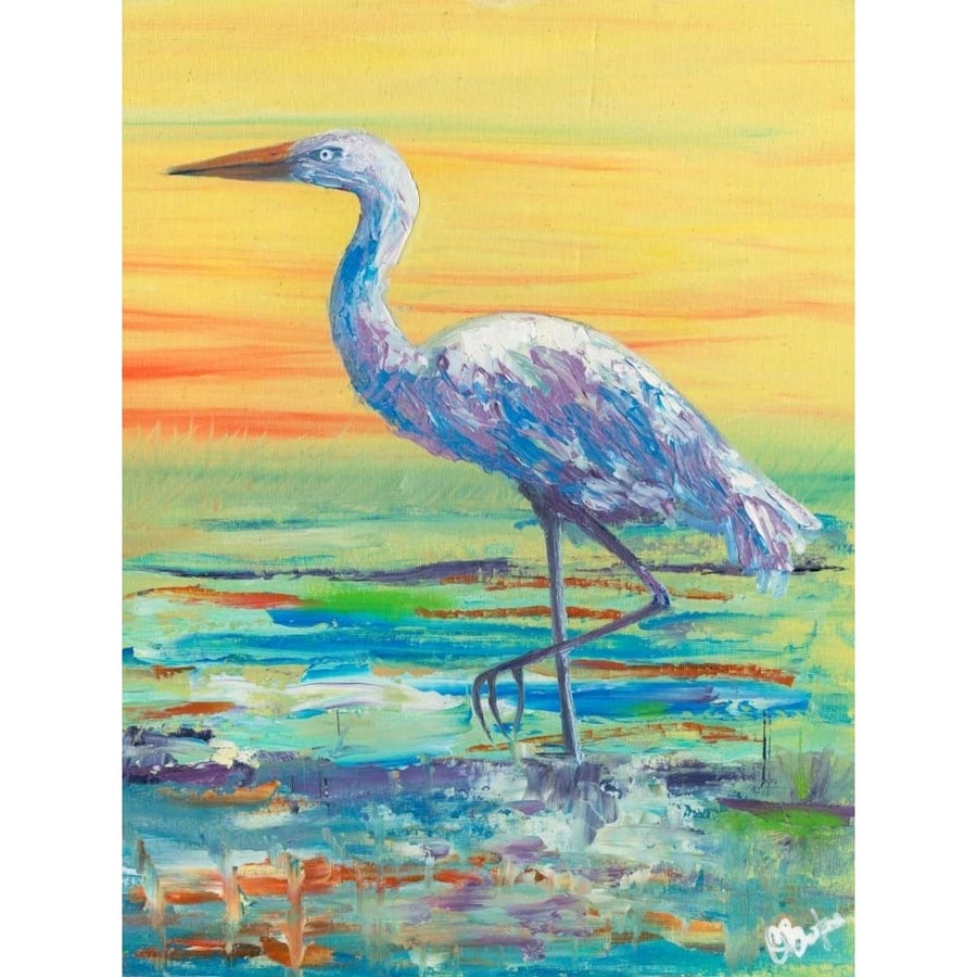 Egret Sunset II Poster Print - Olivia Brewington-VARPDX149996D Image 1