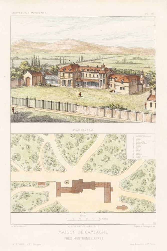 Habitations Modernes I Poster Print - A. Morel-VARPDX150091Z Image 1