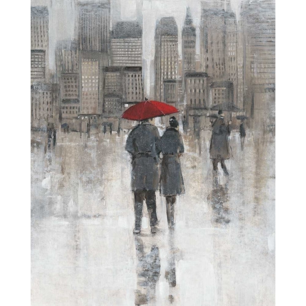 Rain in The City I Poster Print - Tim OToole-VARPDX150313GG Image 1