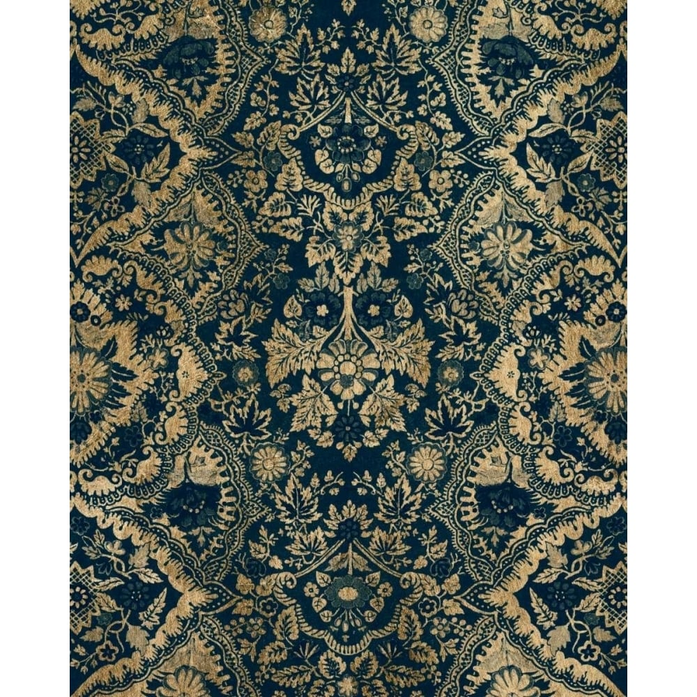 Baroque Tapestry in Aged Indigo II Poster Print - Studio Vision-VARPDX150767Z Image 1