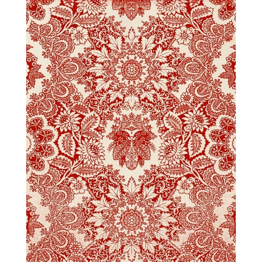 Baroque Tapestry in Red I Poster Print - Studio Vision-VARPDX150772Z Image 1