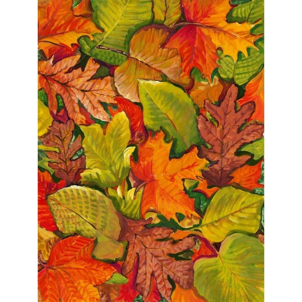 Fallen Leaves I Poster Print - Tim OToole-VARPDX150942D Image 1