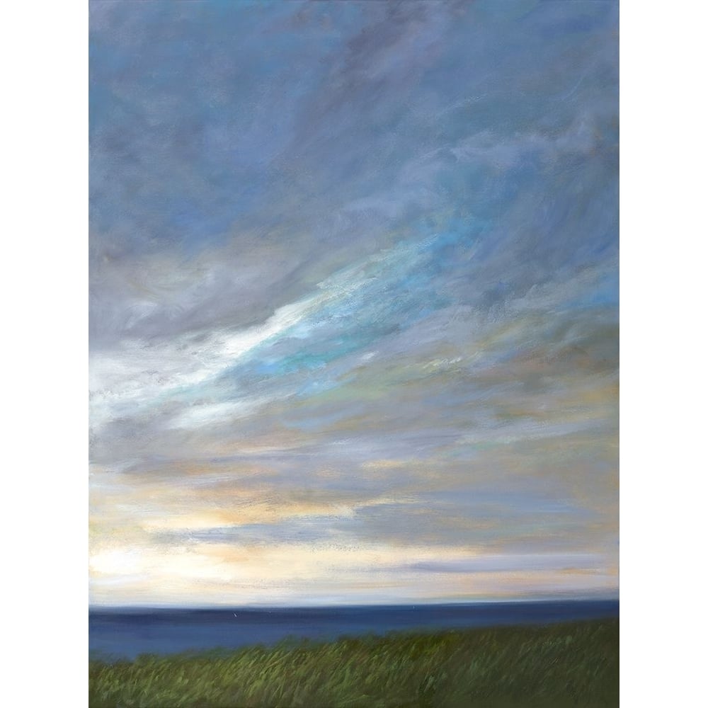 Coastal Clouds Diptych II Poster Print - Sheila Finch-VARPDX151038FN Image 1