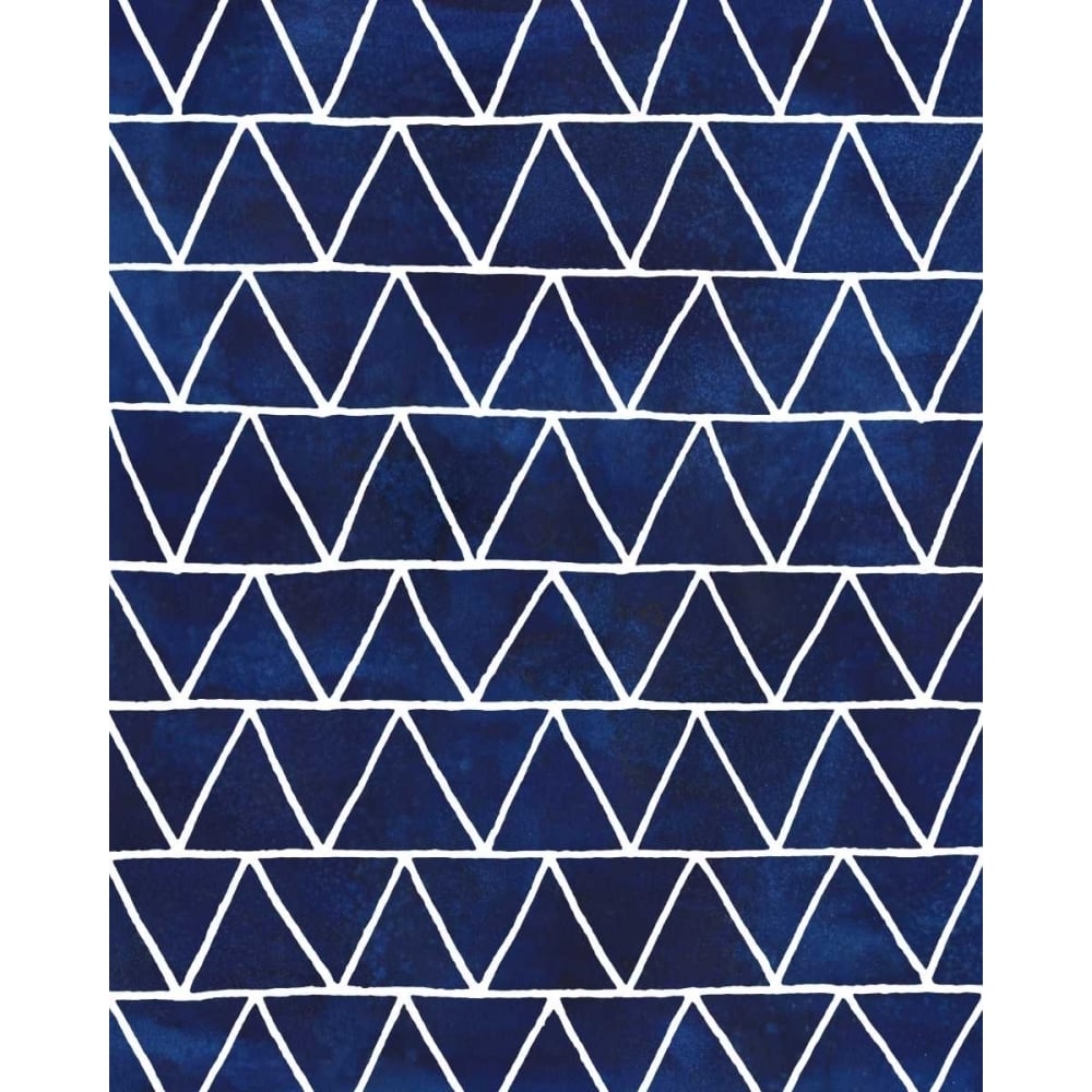 Indigo Pattern IV Poster Print - Grace Popp-VARPDX151096GG Image 1