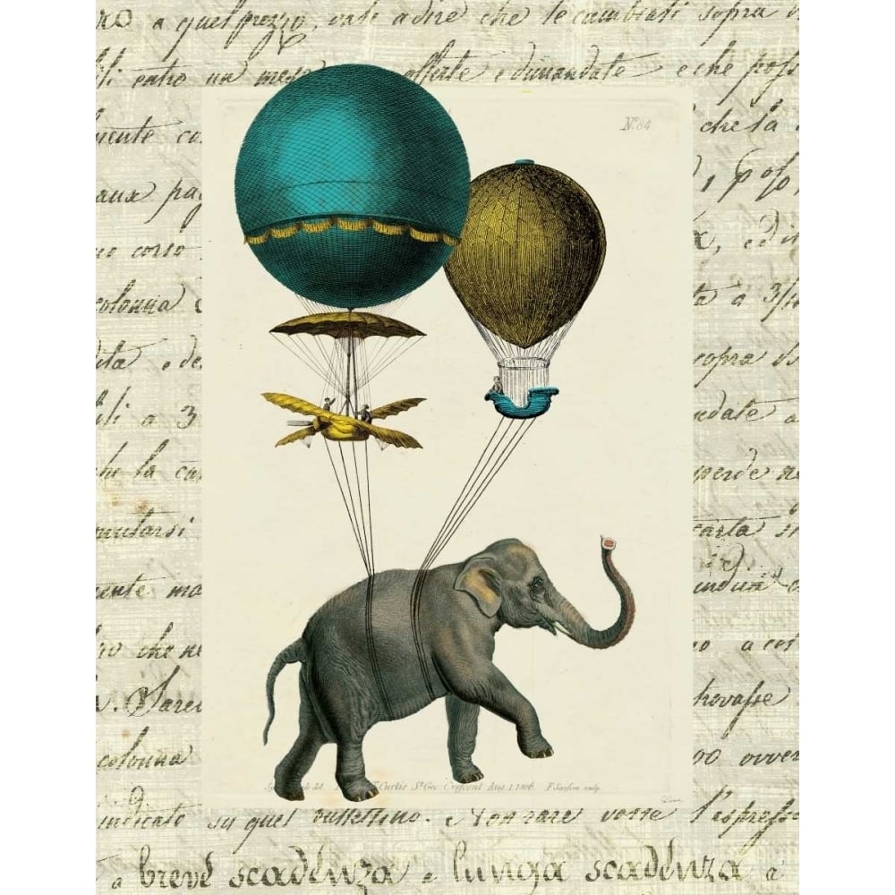 Elephant Ride I v.2 Poster Print by Sue Schlabach-VARPDX15150 Image 2