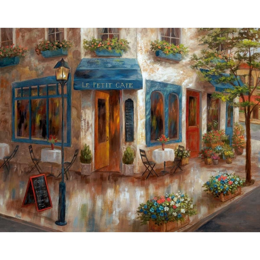 Le Petit Cafe Poster Print by Nan-VARPDX15198 Image 1